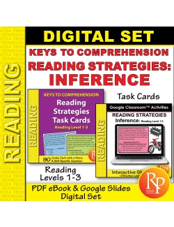Inference Reading Strategies: Rdg LVL 1-3 | Hi/Lo Passages | Google & Print PDF Inference Reading Strategies: Rdg LVL 1-3 | Hi/Lo Passages | Google & Print PDF