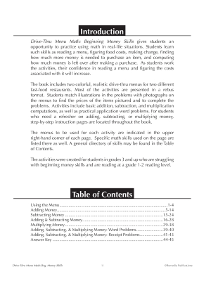 Life Skills Money - Drive Thru Menu Math: Add & Subtract - BUNDLE - PDF & Google Life Skills Money - Drive Thru Menu Math: Add & Subtract - BUNDLE - PDF & Google