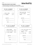 Drive Thru Menu Math: PDF & Google Bundle | Add & Subtract | Life Skills