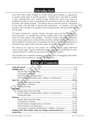 Drive Thru Menu Math: PDF & Google Bundle | Multiply & Divide | Life Skills Drive Thru Menu Math: PDF & Google Bundle | Multiply & Divide | Life Skills