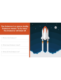 Beginning Reading Passages &amp; Comprehension: Google &amp; PDF Set