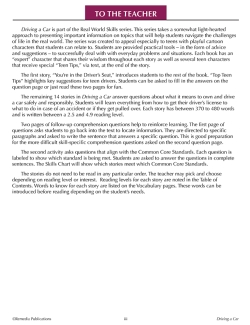 REAL WORLD SKILLS: DRIVING A CAR! PDF &amp; Google Set