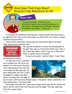 Real-World Life Skills: Being Safe - Google &amp; PDF Set