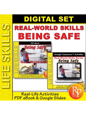 Real-World Life Skills: Being Safe - Google & PDF Set Real-World Life Skills: Being Safe - Google & PDF Set