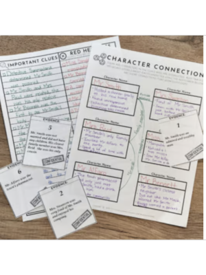 Holiday Reading Solve a Mystery Game - Team Building Holiday Reading Solve a Mystery Game - Team Building