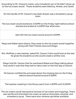 The Case of the Missing Test: Mystery and Team Building The Case of the Missing Test: Mystery and Team Building