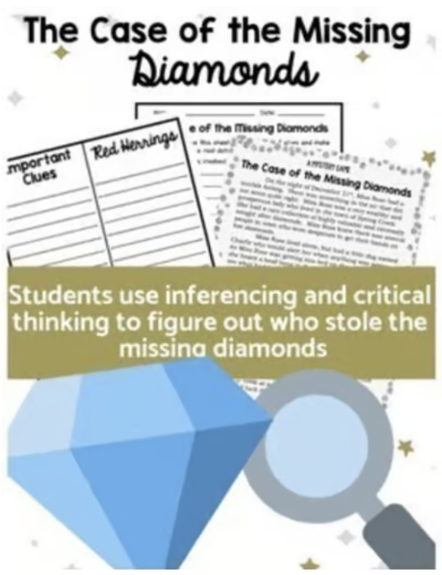 The Case of the Missing Diamonds: Digital Mystery Game