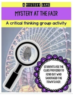 Mystery at the Fair: A Mystery Game Mystery at the Fair: A Mystery Game
