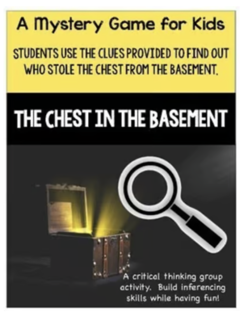 The Chest in the Basement: A Mystery Game for Kids