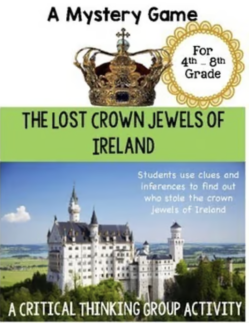 The Lost Crown Jewels of Ireland: Mystery Game The Lost Crown Jewels of Ireland: Mystery Game