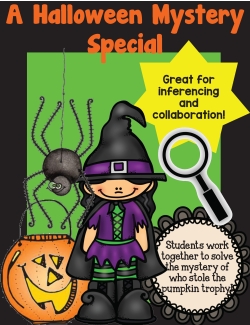 Halloween Mystery Game: Missing Pumpkin Trophy Halloween Mystery Game: Missing Pumpkin Trophy