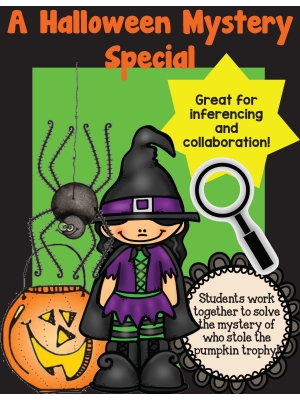 Halloween Mystery Game: Missing Pumpkin Trophy Halloween Mystery Game: Missing Pumpkin Trophy
