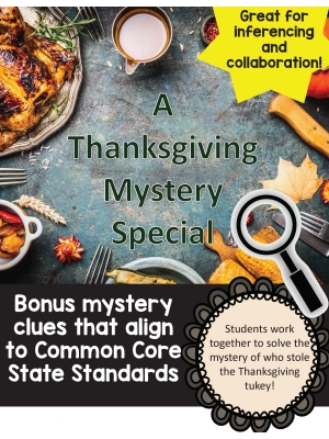 Mystery Game: The Case of the Missing Turkey Mystery Game: The Case of the Missing Turkey