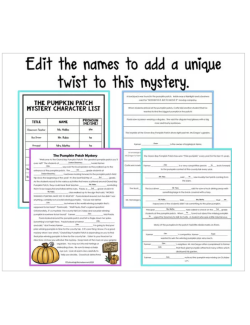 Mystery Game: The Pumpkin Patch Mystery Mystery Game: The Pumpkin Patch Mystery