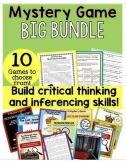 Mystery Game Big Bundle - 10 Pack Mystery Game Big Bundle - 10 Pack
