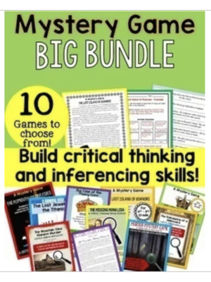 Mystery Game Big Bundle - 10 Pack Mystery Game Big Bundle - 10 Pack