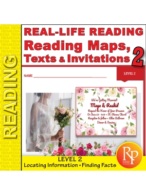 Reading Maps, Texts & Invitations 2: LIfe Skills - Comprehension Activities Reading Maps, Texts & Invitations 2: LIfe Skills - Comprehension Activities