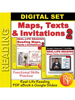 Reading Maps, Texts & Invitations 2: PDF & Google Set Reading Maps, Texts & Invitations 2: PDF & Google Set