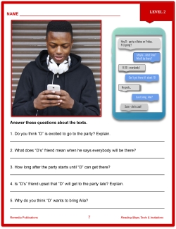 Reading Maps, Texts &amp; Invitations 2: PDF &amp; Google Set