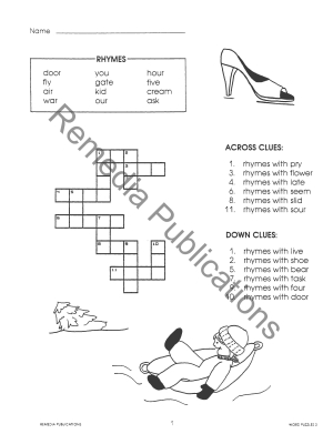 Riddles & Rhymes: Crossword Puzzles (eBook) Riddles & Rhymes: Crossword Puzzles (eBook)