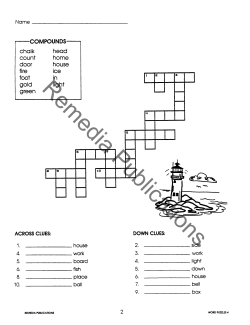 Compounds, Contractions, & Abbreviations: Crossword Puzzles (eBook) Compounds, Contractions, & Abbreviations: Crossword Puzzles (eBook)