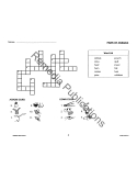 Improving Vocabulary with Visual Crossword Puzzles