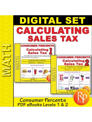 Consumer Percents: Sales Tax Levels 1 & 2 Set Consumer Percents: Sales Tax Levels 1 & 2 Set