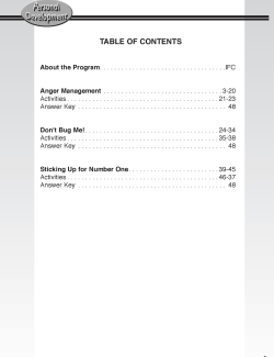 ANGER MANAGEMENT, PEER PRESSURE &amp; COMMUNICATING: Life Skill Lessons &amp; Activities