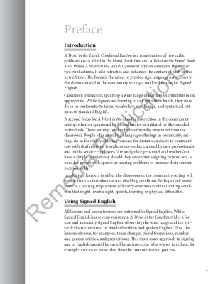 A Word in the Hand: Part 1: An Introduction to Sign Language  A Word in the Hand: Part 1: An Introduction to Sign Language