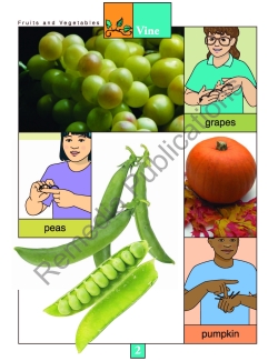 Fruits & Vegetables: Beginning Sign Language Series Fruits & Vegetables: Beginning Sign Language Series