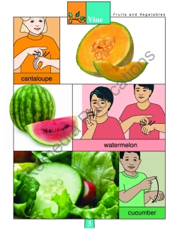 Fruits & Vegetables: Beginning Sign Language Series Fruits & Vegetables: Beginning Sign Language Series