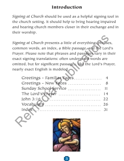 Signing At Church: Beginning Sign Language Series Signing At Church: Beginning Sign Language Series