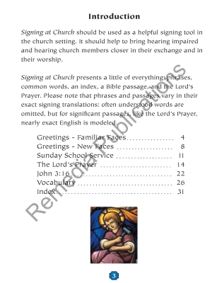 Signing At Church: Beginning Sign Language Series