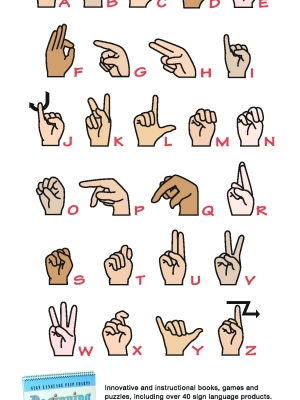 Essential Sign Language: Handy Quick Reference Card | ASL | Everyday Life