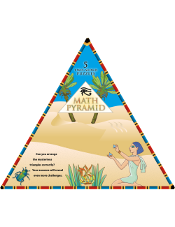 Math Pyramid Puzzle Game Math Pyramid Puzzle Game
