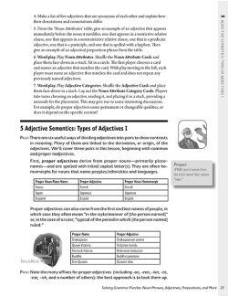 Noun Phrases, Adjectives, Prepositions: Solving Grammar Puzzles Series - Book 3