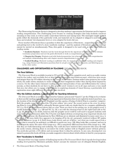 The Graveyard Book: Discovering Literature Series The Graveyard Book: Discovering Literature Series
