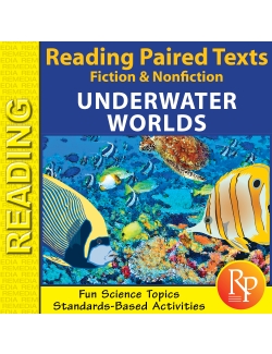 Underwater Worlds: Ocean Life | Paired Fiction & Nonfiction Stories | Activities Underwater Worlds: Ocean Life | Paired Fiction & Nonfiction Stories | Activities