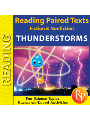 Thunderstorms - Paired Fiction & Nonfiction Stories: Comprehension Activities Thunderstorms - Paired Fiction & Nonfiction Stories: Comprehension Activities