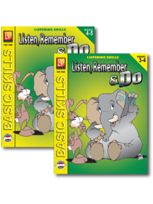 Listen, Remember, & Do (2-Book Set) Listen, Remember, & Do (2-Book Set)
