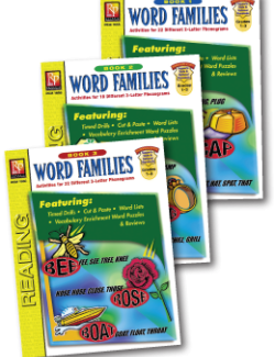 Word Families (3-Book Set) Word Families (3-Book Set)