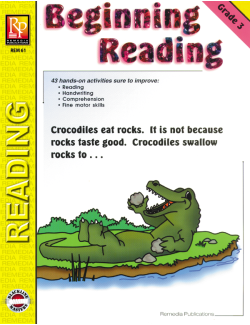 Beginning Reading (Grade 3) Beginning Reading (Grade 3)