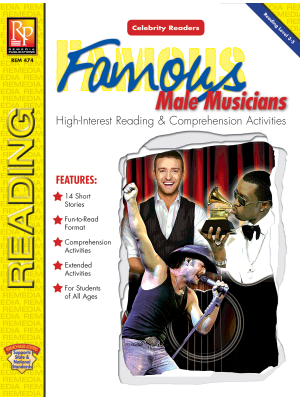 Celebrity Readers: Famous Male Musicians Celebrity Readers: Famous Male Musicians