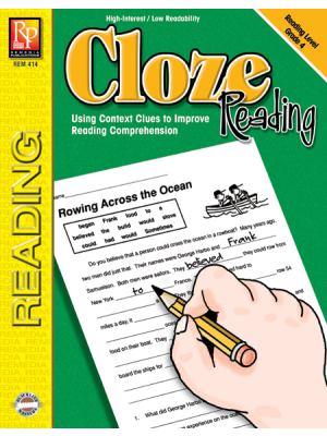 Cloze Reading (Rdg. Level 4) Cloze Reading (Rdg. Level 4)