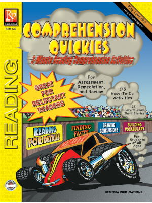 Comprehension Quickies (Reading Level 1) Comprehension Quickies (Reading Level 1)
