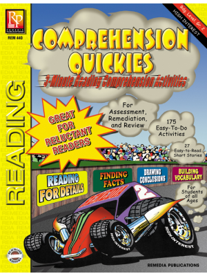 Comprehension Quickies (Reading Level 2) Comprehension Quickies (Reading Level 2)