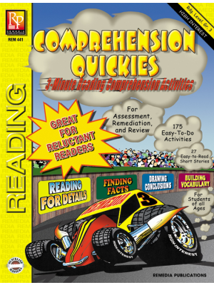 Comprehension Quickies (Reading Level 3) Comprehension Quickies (Reading Level 3)