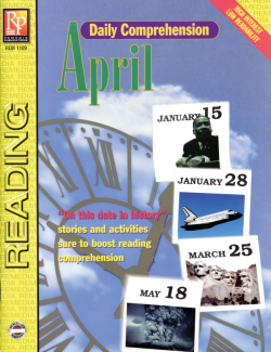 Daily Comprehension: April Daily Comprehension: April