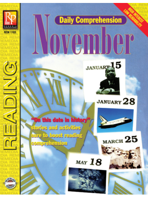 Daily Comprehension: November Daily Comprehension: November