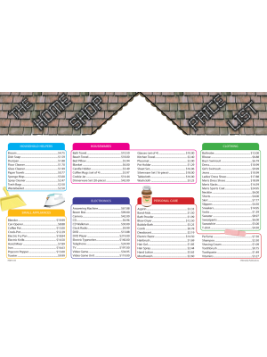 Department Store Math (Extra Price Lists) Department Store Math (Extra Price Lists)